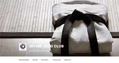 Desktop Screenshot of irvinejudo.com