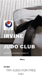Mobile Screenshot of irvinejudo.com